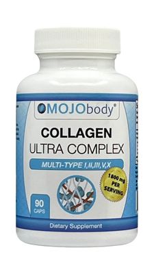 Multi Collagen Capsules Ultra Complex (Types I, II, III, V &amp; X) Complex Multi Collagen Protein Blend for Anti-Aging, Hair, Skin, Nails and Joints, 1800mg Per Serving, 90 Capsules