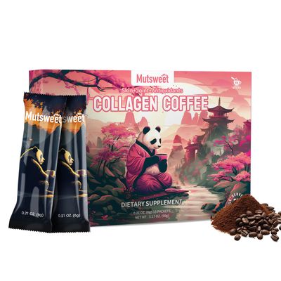 Mustsweet Instant Coffee with Vital Proteins Collagen Peptides Powder, Joint Supplements for Women &amp; Men, Supports Skin and Gut Health, 15 Servings