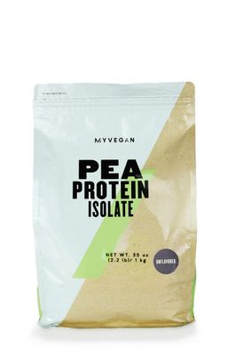 Myprotein - MYVEGAN Pea Protein Isolate Powder - Natural Plant Based Protein Powder - Gluten Free, Sugar Free, Vegan Fitness Nutrition - Recovery w/Amino Acids - Unflavored, 2.2 Lb (40 Servings)