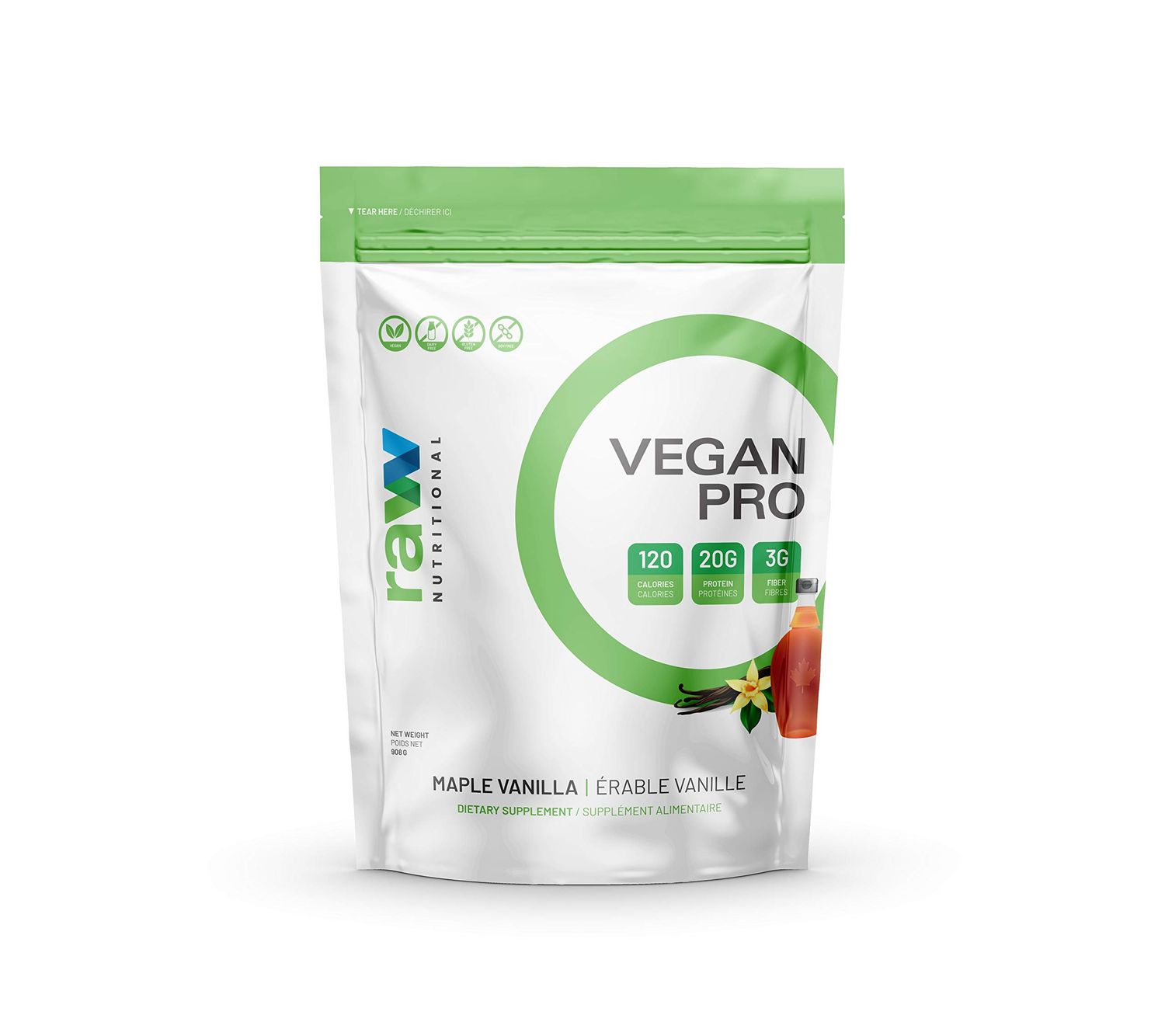 Raw Nutritional Vegan Pro (Maple Vanilla)