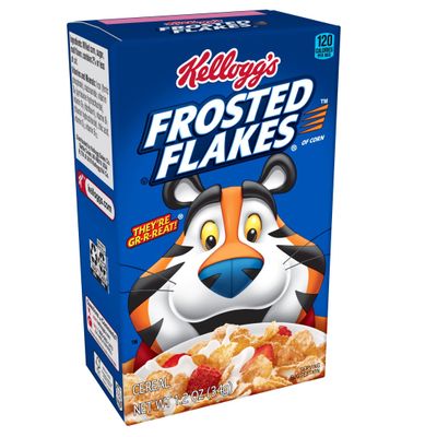 Kellogg&#39;s Frosted Flakes Breakfast Cereal, 8 Vitamins and Minerals, Kids Snacks, Original (70 boxes)
