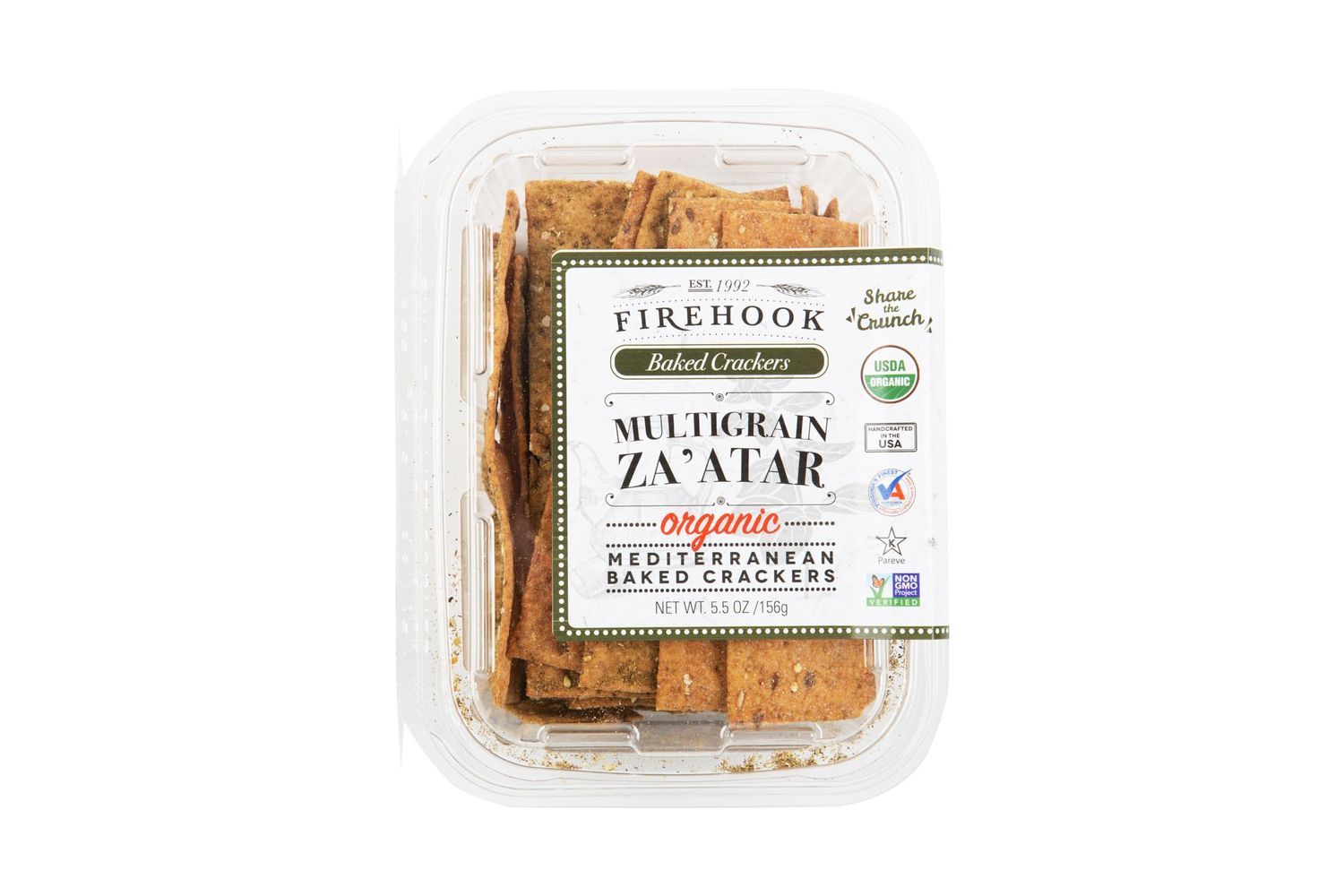 Firehook Zaatar Crackers -