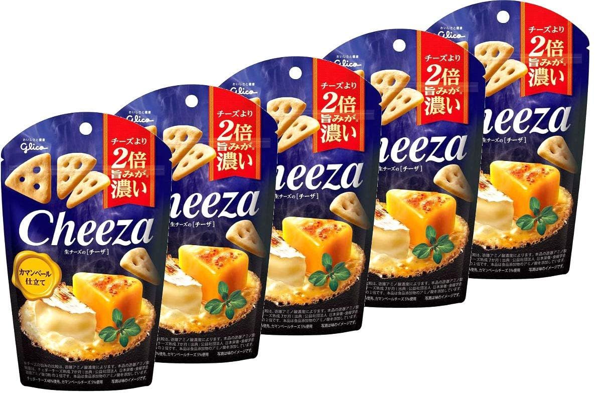 Glico Cheeza  Japanese Cheese Snack  Made in Japan  Yummy-Yamaguchi ((B) Camembert)