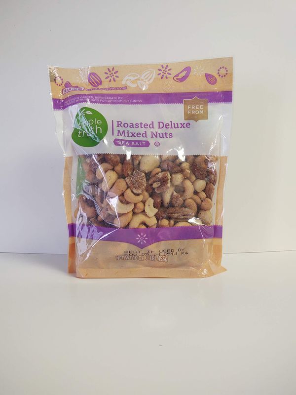 Simple Truth Roasted Deluxe Mixed Nuts 16 oz (2 pack)