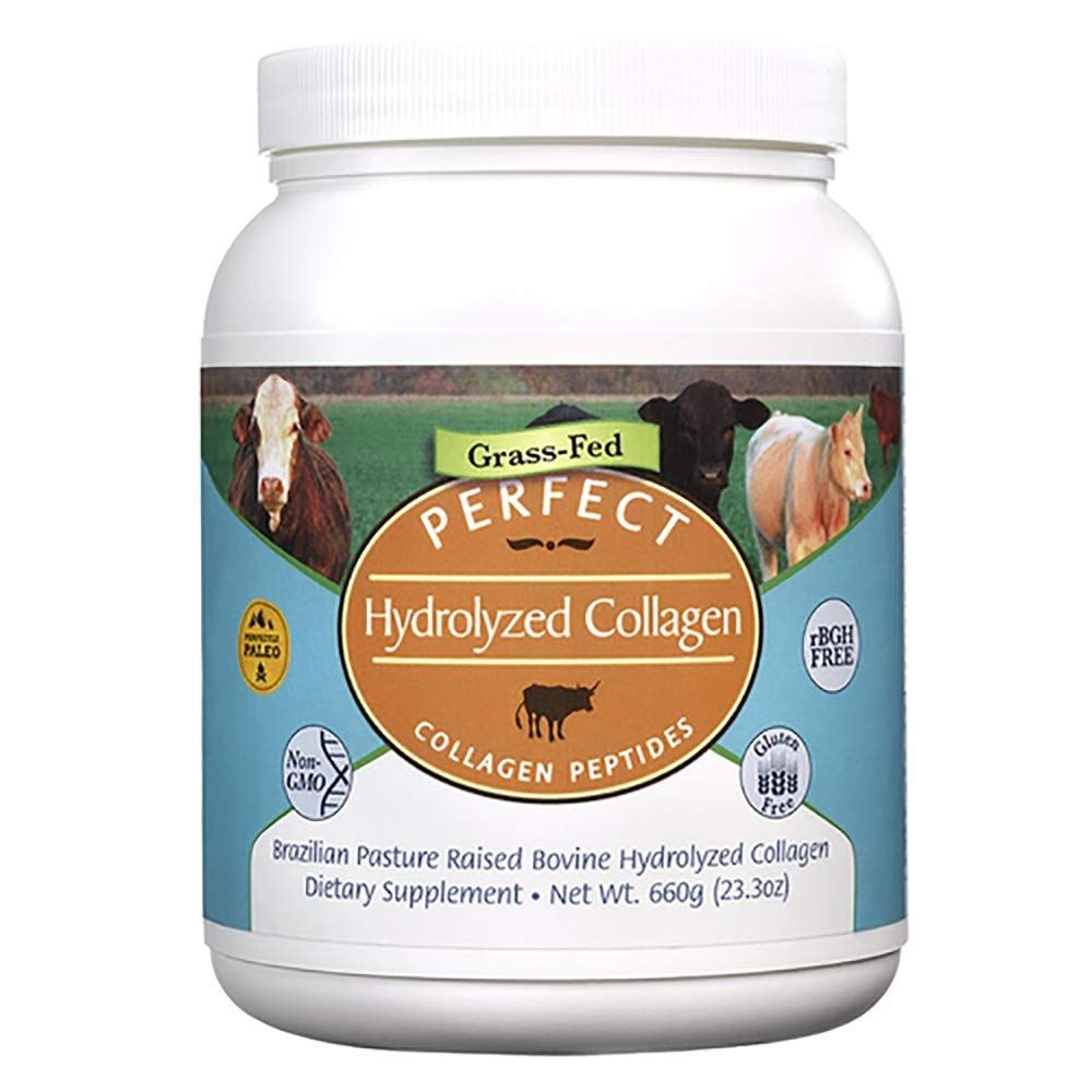 Perfect Supplements - Perfect Hydrolyzed Collagen Powder - 660g - All Natural Collagen - Promotes Healthy Skin - 3 Pack