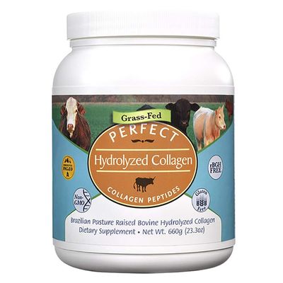 Perfect Supplements - Perfect Hydrolyzed Collagen Powder - 660g - All Natural Collagen - Promotes Healthy Skin - 3 Pack
