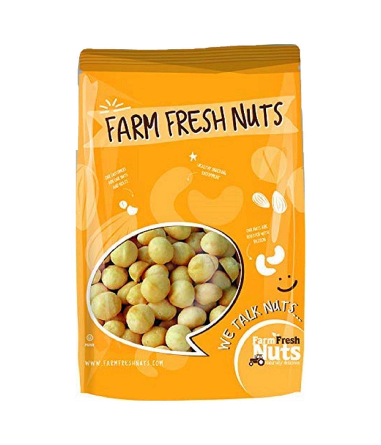 Raw Natural Macadamia Nuts Unsalted (2 Lbs.) - Natural Macadamias - Compares to Organic Macadamia Nuts - Vegan &amp; Keto Friendly - Farm Fresh Nuts Brand