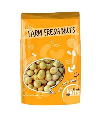 Raw Natural Macadamia Nuts Unsalted (2 Lbs.) - Natural Macadamias - Compares to Organic Macadamia Nuts - Vegan &amp; Keto Friendly - Farm Fresh Nuts Brand