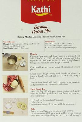 Kathi German Pretzel Baking Mix, 14.6 Ounce