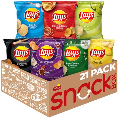 Lay&#39;s Potato Chips Variety Pack (Pack of 21)