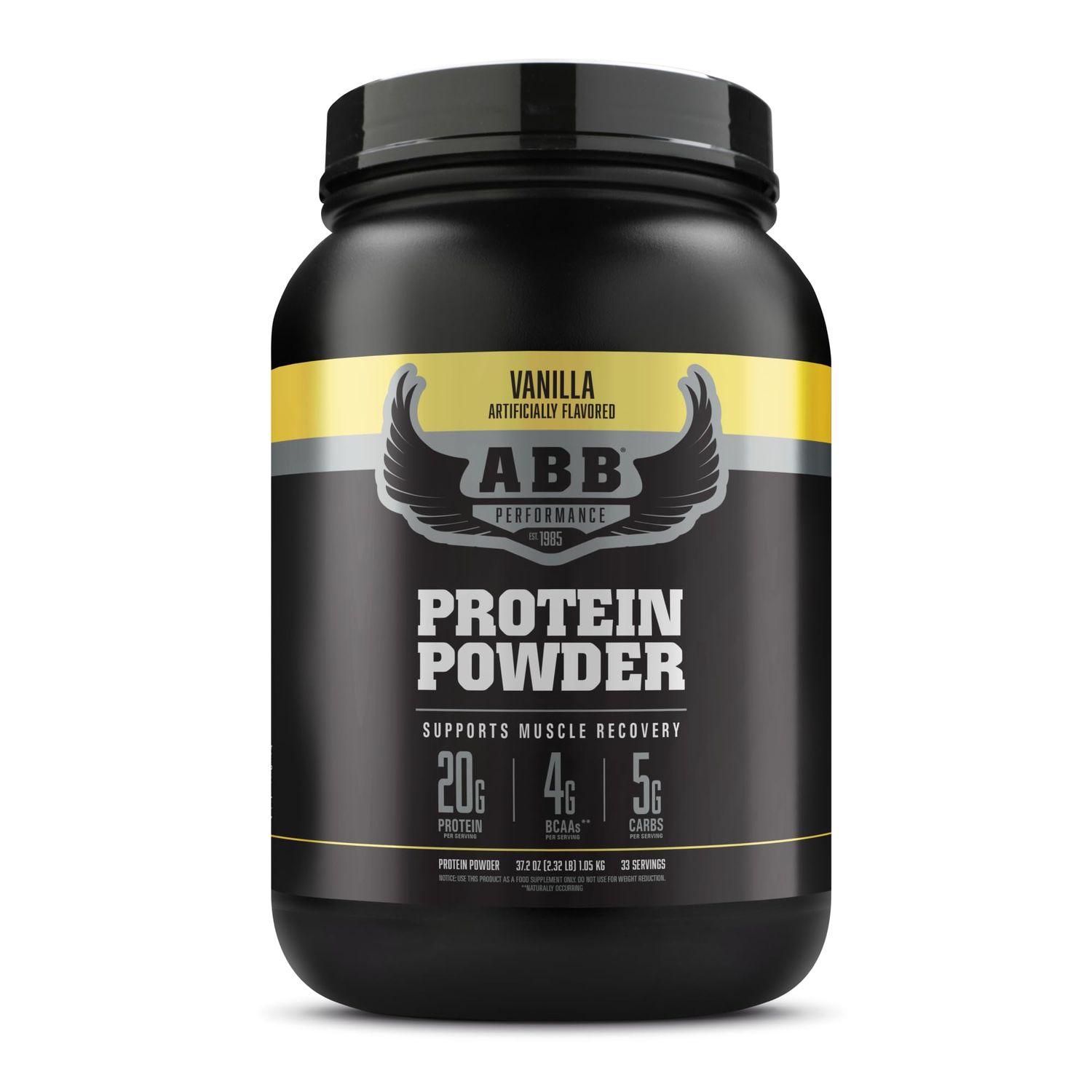 American Body Building (ABB Pure Pro Protein Powder, Vanilla, 33 Servings
