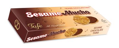 Tafe Dark Chocolate Coated Barazek Crispy Cookies, 2.29 Oz.