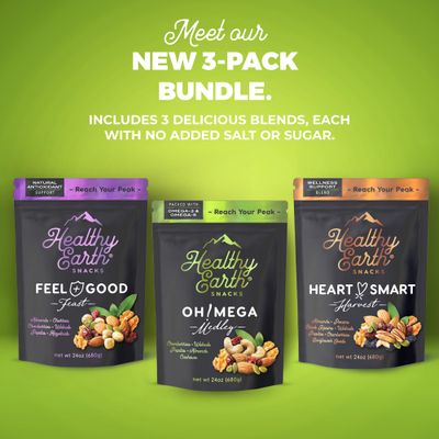 Mixed Nuts Unsalted  Trail Mix  Trail Mix without Peanuts  Sugar Free Snacks  Gourmet Snacks, Protein Snacks, Gluten Free, No Preservatives, High Fiber Snacks (Three Pack Bundle)
