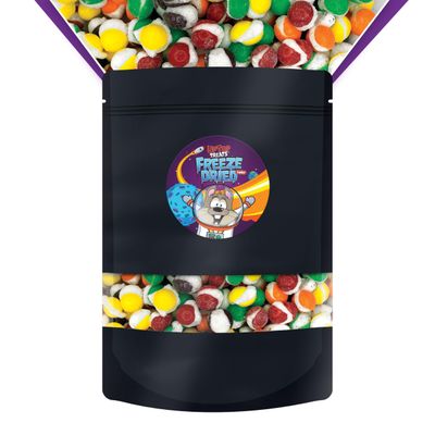 Bulk - UpTop Treats Freeze Dried Candy, Moon Rocks, Crunchy Candy for ASMR, Strawberry, Lemon, Lime, Orange, &amp; Grape, Snacks for Kids &amp; Adults, Made in the USA, Reclosable Bag, 16 oz