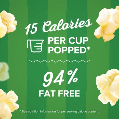 Orville Redenbacher's Microwave Popcorn SmartPop! Mini Bags, Butter Flavor, 1.16 oz., 12-Count (6 Boxes)