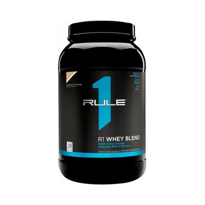 Rule 1 Proteins R1 Whey Blend, 28 Servings, Cookies &amp; Crme
