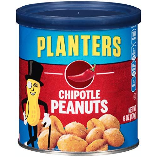 Planters Chipotle Peanuts, 6.0 oz Canister