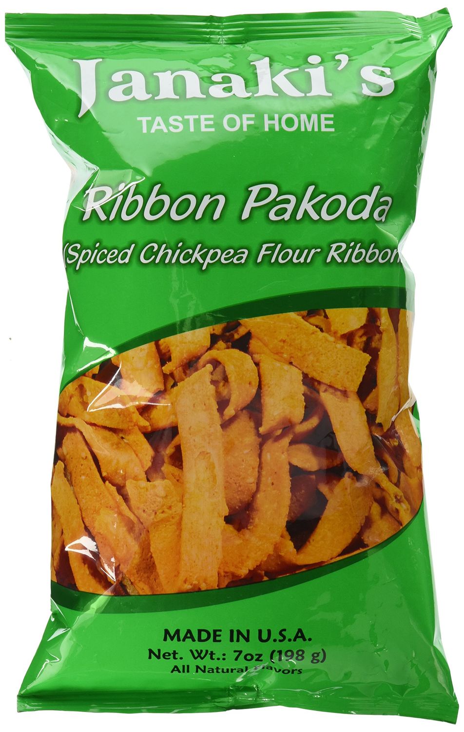 Great Bazaar Janaki&#39;s Ribbon Pakoda, 7 Ounce