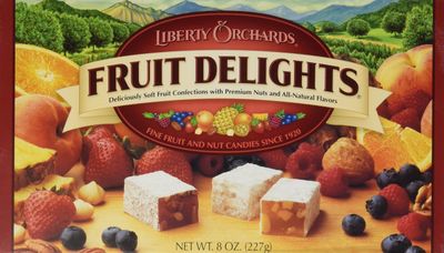 Liberty Orchards Fruit Delights Fruit &amp; Nut Candies, 8 Ounce