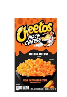 Cheetos Mac &amp; Cheese Bold &amp; Cheesy 5.9oz Boxes (Pack of 12)