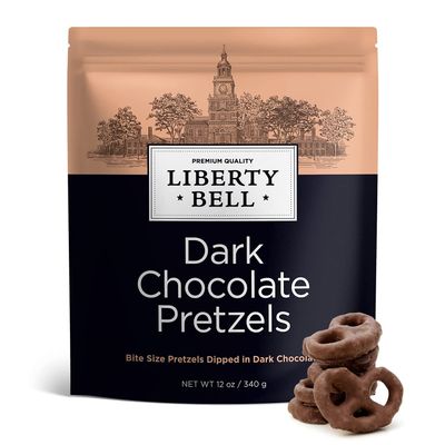 Dark Chocolate Covered Pretzels (12-Ounce Bag)