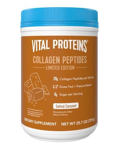 Vital Proteins Collagen Peptides Powder, Salted Caramel, 25.7 0z