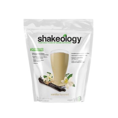 Shakeology Plant Based Protein Powder Blend - Gluten-Free Shake with Vitamins and Minerals - Helps Support Weight Loss, Lean Muscle, Gut Health - Vanilla, 30 Servings