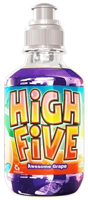 High Five Juice Drink - Grape - 10.1 oz Bottles, Naturally Sweetened with Vitamin C, Low-Calorie Fruit Juice Beverages with Spill Proof Sports Cap 10.1 Ounce (Pack of 24)