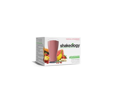 Shakeology Whey Protein Powder Blend - Gluten Free, Superfood Protein Shake with Vitamins and Minerals - Helps Support Healthy Weight Loss, Lean Muscle Support, Gut Health - Strawberry, 14 Servings