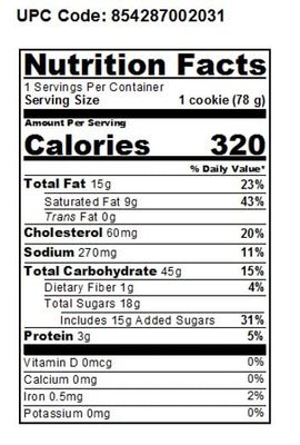 WOW Baking Company Gluten-Free Cookies, Lemon Burst, 2.75 Ounce (Pack of 12)