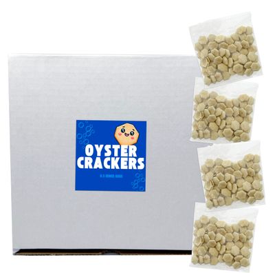 Oyster Crackers Individual Packages, Soup Crackers Oyster Crackers Bulk Pack of 25, Kosher Oyster Crackers