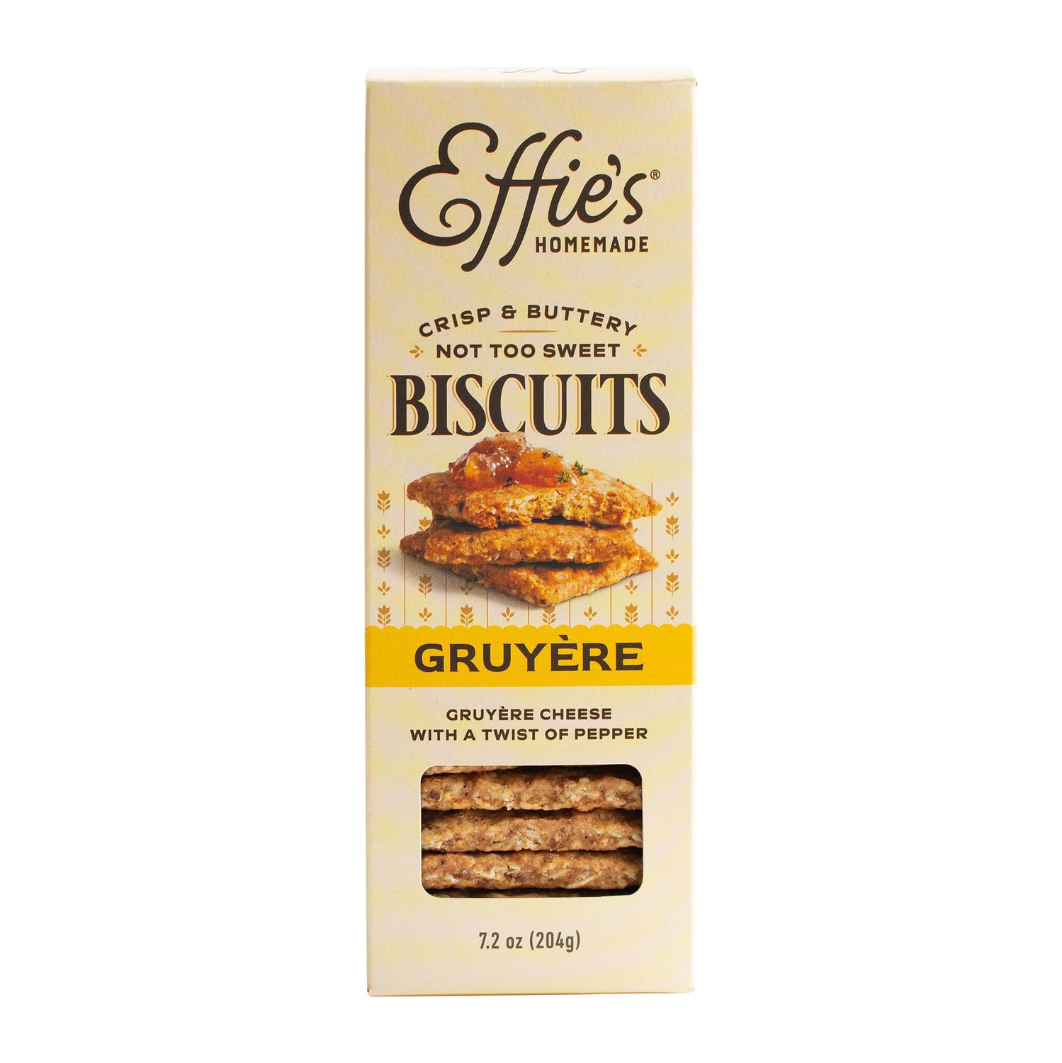 Effie&#39;s Homemade Biscuits - Gruyre - 1 Pack