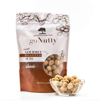 goNutty Handcrafted Roasted Peanuts (Classic) (QTY 2 BAGS)