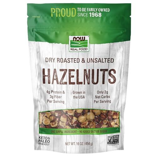 Hazelnuts, Dry Roasted &amp; Unsalted - 16 oz.