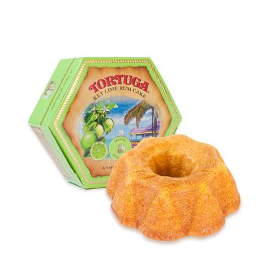 TORTUGA Taste of Florida Key Lime Rum Cake - 16oz The Perfect Premium Gourmet Gift