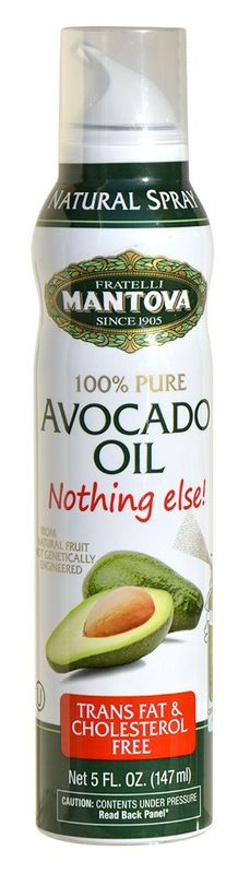 Mantova Avocado Oil, 100% Pure Cooking Oil Spray, perfect for healthy Keto snacks, baking, grilling, seasoning, or cooking, our oil dispenser bottle lets you spray, drip, or stream with no waste, 5 oz