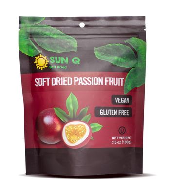 SUN Q SUNQ SOFT DRIED PASSION FRUIT, 1009