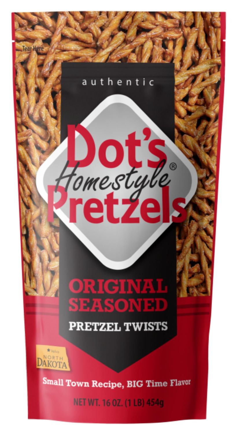 Dot&#39;s Pretzels Original Seasoned Pretzel Twist Snack, 16oz Grocery Sized Bag