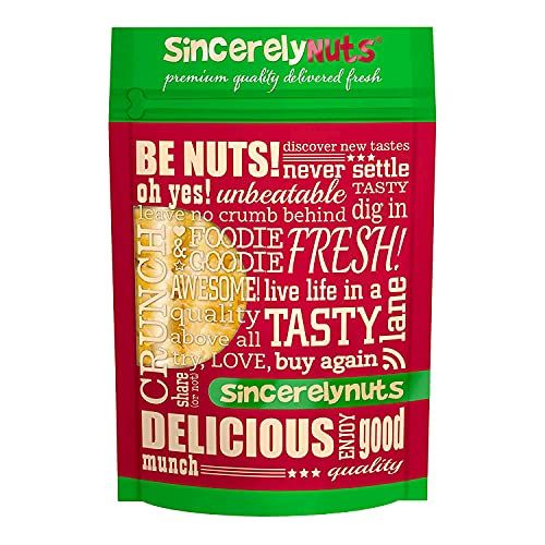 Sincerely Nuts - Dried Pineapple Chunks  Healthy Dehydrated Fruit Snack  Sweet Candied Chewy Tropical Pineapple Bits  Kosher, Vegan, Gluten Free.3 (LB) Bag