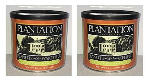 Jalapeo Peanuts - TWIN PACK - TWO 12 ounce cans