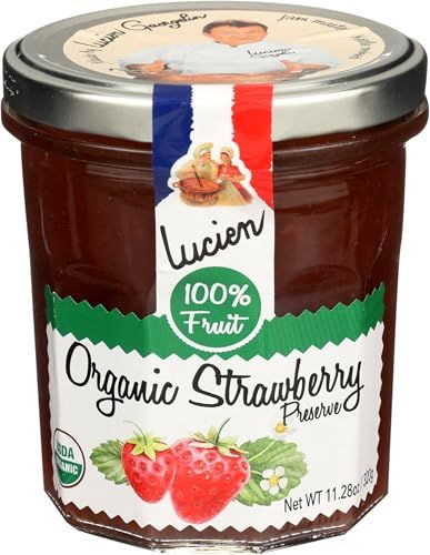 LUCIEN GEORGELIN Organic Strawberry Fruit Spread, 11.28 OZ