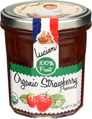 LUCIEN GEORGELIN Organic Strawberry Fruit Spread, 11.28 OZ