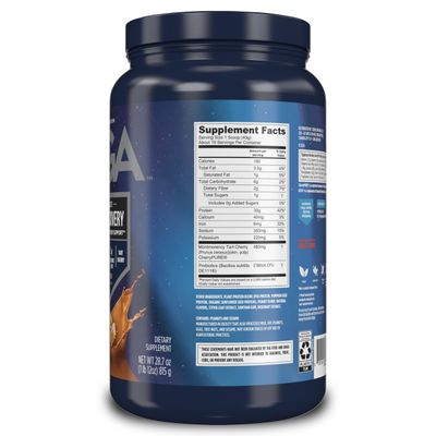 Vega Premium Sport Protein Peanut Butter Protein Powder, Vegan, Non GMO, Gluten Free Plant Based Protein Powder Drink Mix, NSF Certified for Sport, 28.7 oz