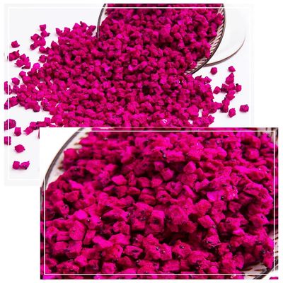 Mkostlich Freeze-dried Dragon Fruit, 3.52oz/100g Diced Dragon Fruit with 1 Ingredients, No Sugar Added, Dragonfruits Cube for Drink, Dried Dragon Fruit Snack (Pack of 1)