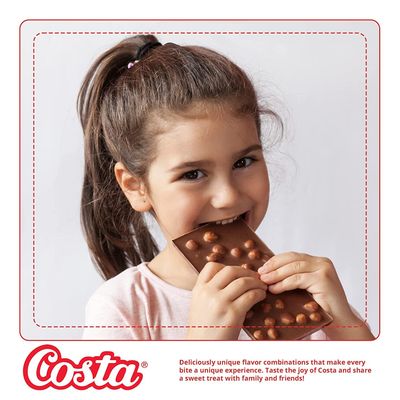 Costa Natural Coconut Cookies - Crisp Cookies with Yummy Coconut Flavor, Cookie Snacks for Kids and Adults, Snack Packs for Breakroom Snacks, Coffee Time and More (Imported from Chile 125g)