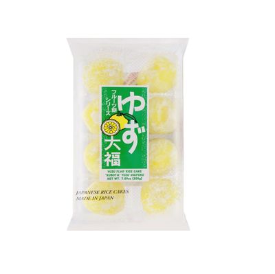 Generic MarcoPolo Japanese Fruit Mochi Kubota Daifuku Soft Rice Cake - Yuzu Flavor