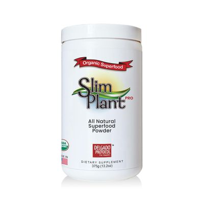 The Delgado Protocol for Health SlimPlant Pro - All Natural Superfood Protein Powder w/ 35 Vitamins, Minerals, and Whole Food-Sourced Ingredients (13.2 Ounces)