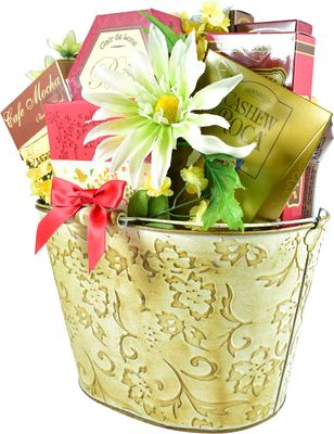 Gift Basket Village: The Amazing Woman - Inspiring Journal, Gourmet Snacks &amp; Sweet Treats Set