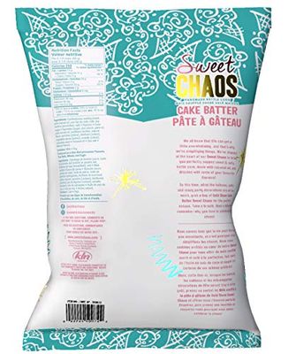Sweet Chaos Handmade Kettle Corn, Coldstone Creamery Cake Batter Drizzle, 5.5 Ounce Bag