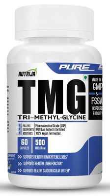 NutriJa-TRIMETHYLGLYCINE (TMG) 500MG - 60 Capsules